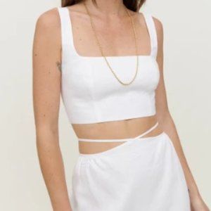 Linen Reformation Skirt